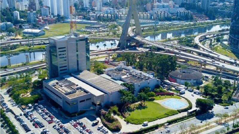 Foto da sede da Globo em São Paulo